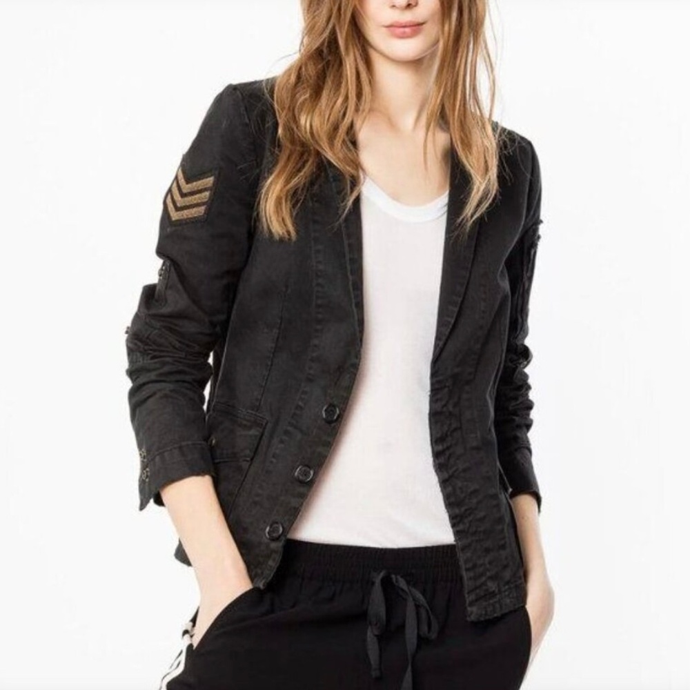 Zadig & Voltaire Virginia Grunge jacket, size XS